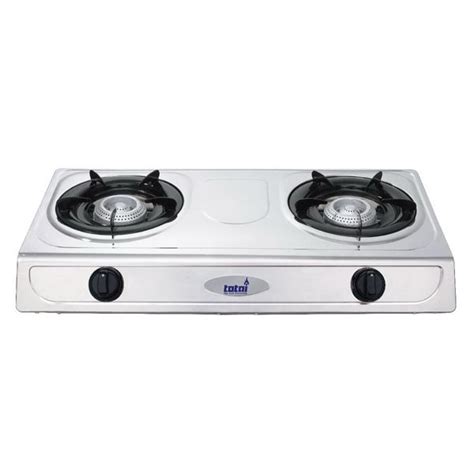 total 2 plate gas stove